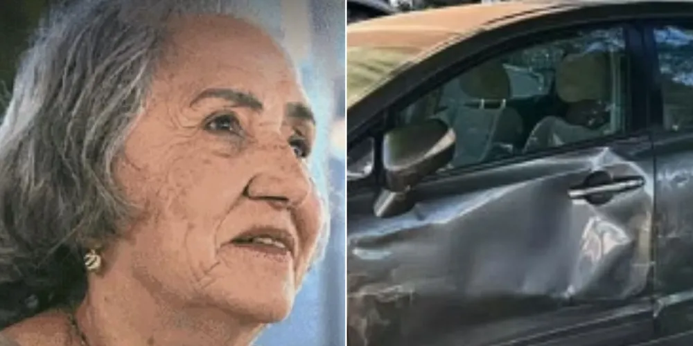 Segundo Maria Auxiliadora, ela segurou um terço enquanto o veículo era arrastado