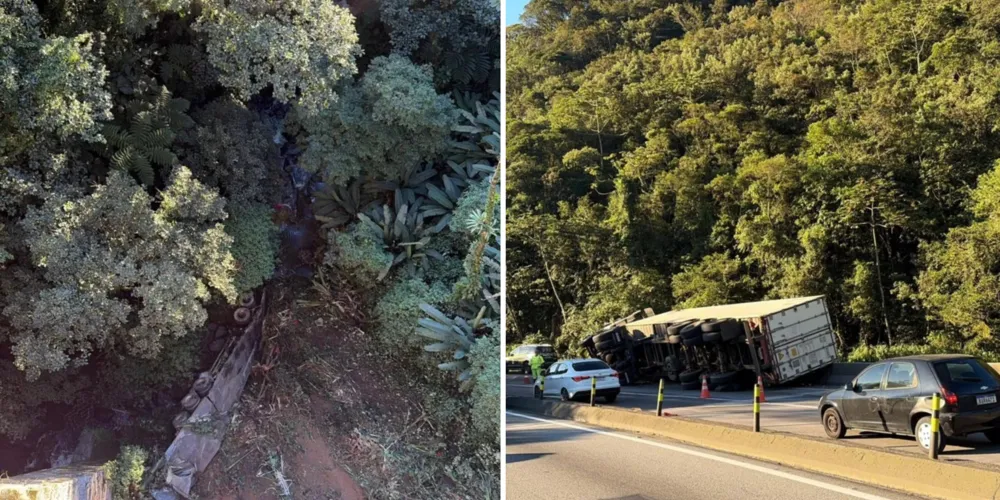A dinâmica do acidente aponta que o veículo saiu da pista após ser atingido em uma curva