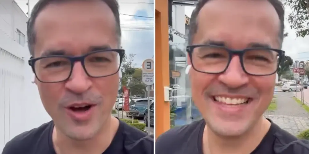 Na gravação, Dallagnol elogia o trabalho desenvolvido por Elizabeth