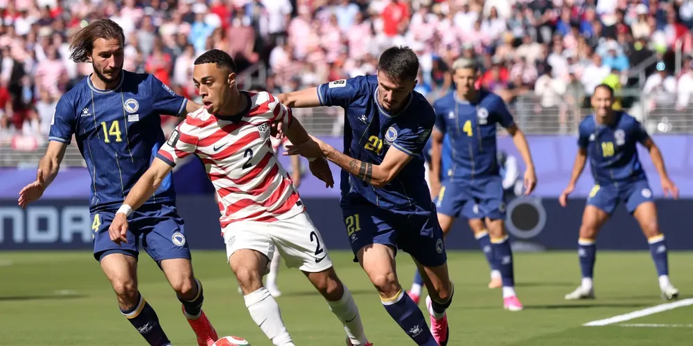 EUA x Bósnia na Copa do Mundo