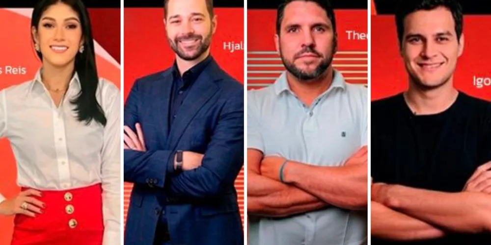 Flávia Salles dos Reis, Hjalmar Fugmann, Theodoro Bahniuk Neto e Igor Neves