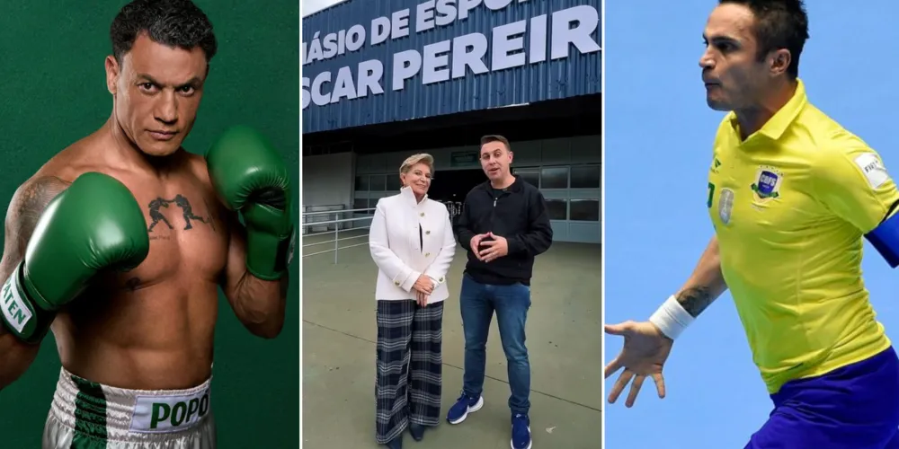 Dois dos maiores nomes da história do esporte brasileiro foram confirmados