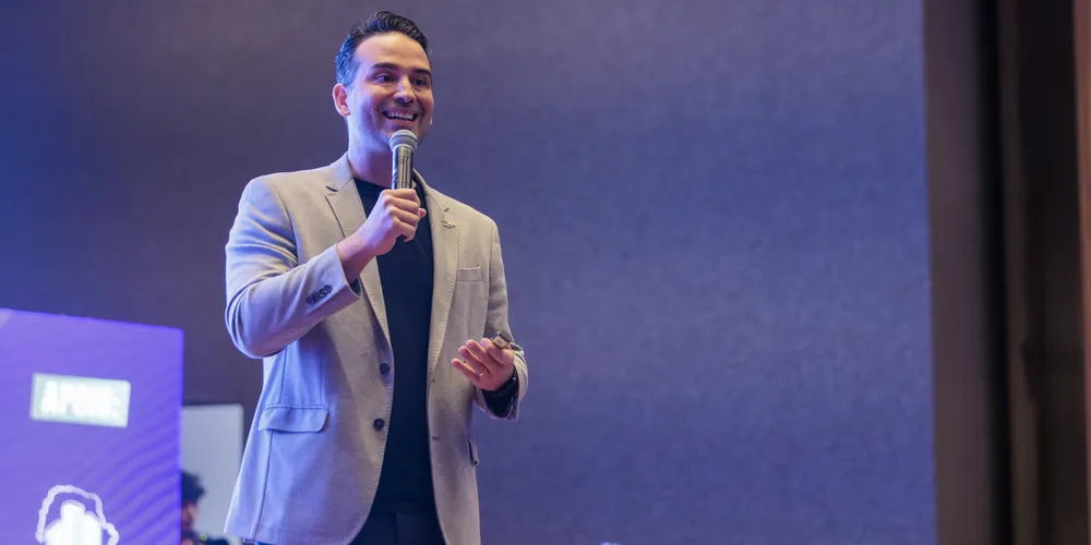 Um dos grandes destaques da programação da Secovi Acelera Vendas foi a palestra de Caio Lobo