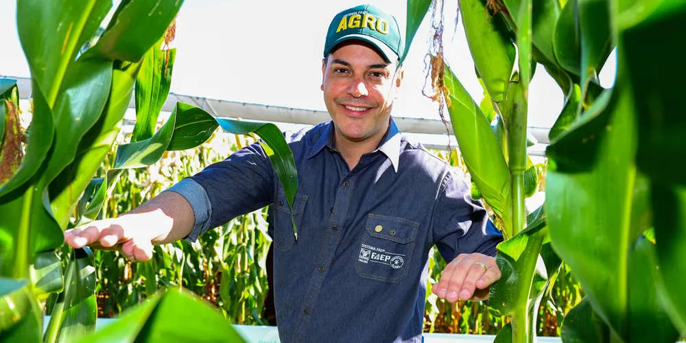 O presidente do Sistema Faep (Federação da Agricultura do Estado do Paraná), Ágide Eduardo Meneguette