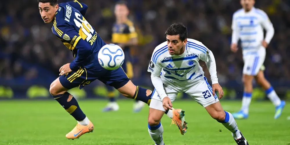 Merentiel e Fagner, os autores dos gols de Boca Juniors 1 x 1 Cruzeiro pela Libertadores