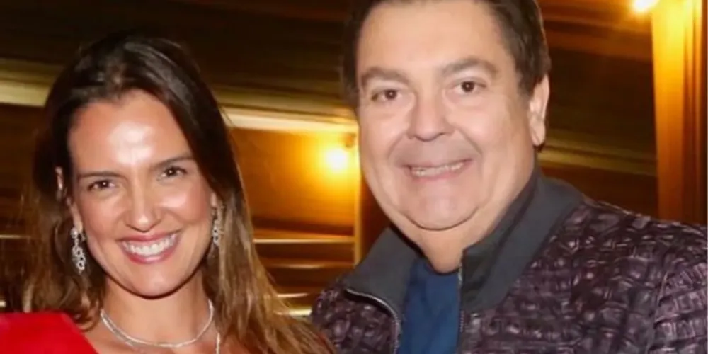 Luciana e Faustão estão casados há mais de vinte anos