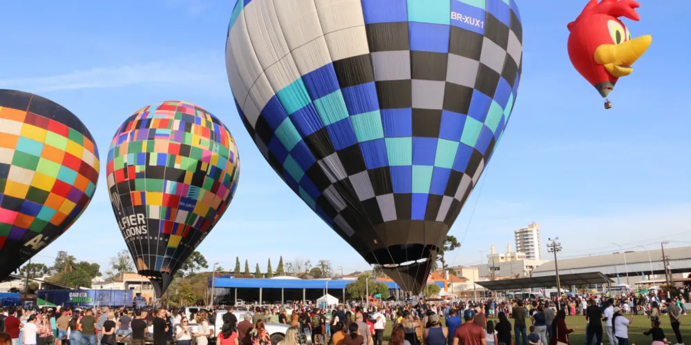 2º Festival de Balonismo de Castro acontece em junho