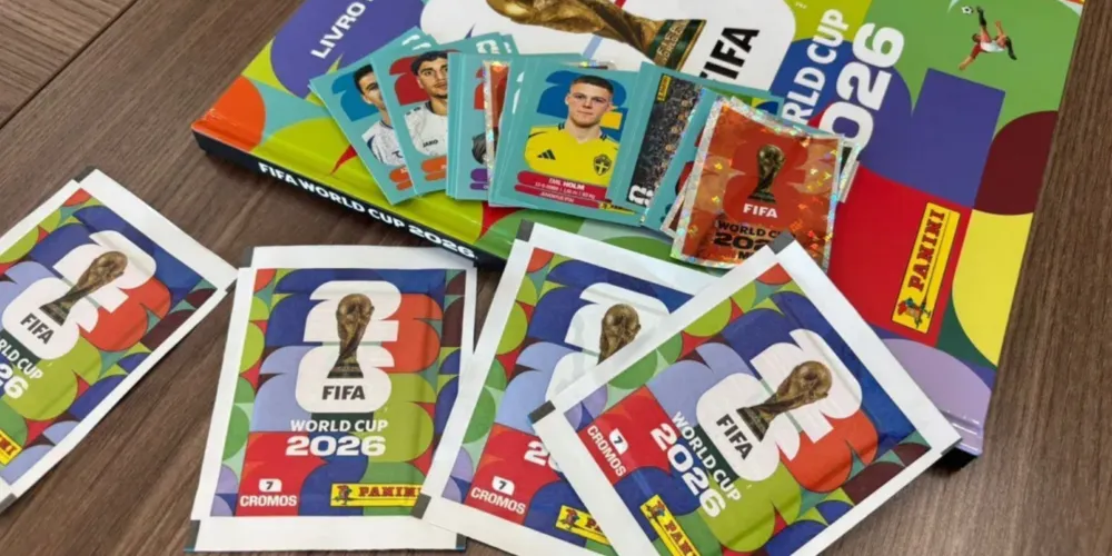 Figurinhas e álbum da Copa do Mundo 2026