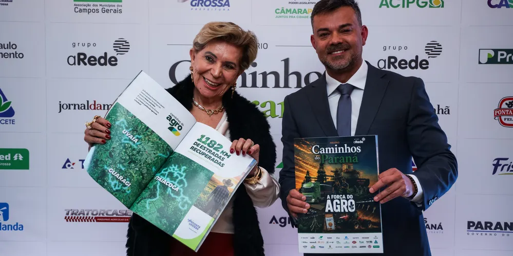 Imagem ilustrativa da imagem Veja quem esteve na cerimônia de lançamento do anuário Caminhos do Paraná