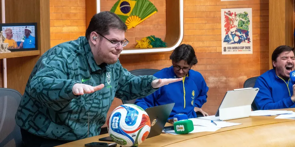 CazéTV volta a bater recorde no YouTube com Brasil x Haiti