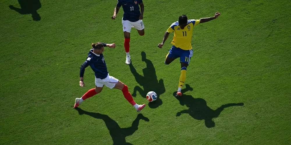 França x Suécia na Copa do Mundo