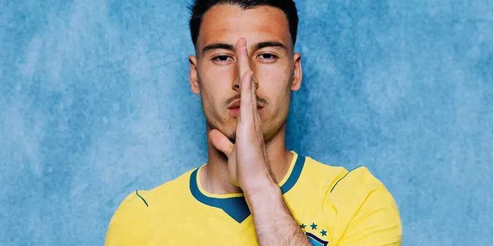 Gabriel Martinelli, atacante da Seleção