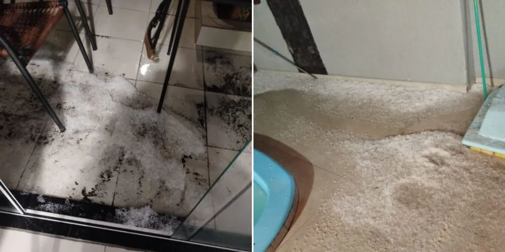 Moradores registraram o fenômeno