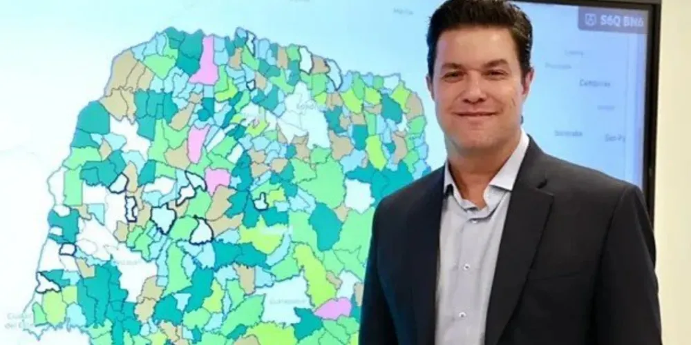 O ex-secretário das Cidades do Paraná, Guto Silva (PSD)