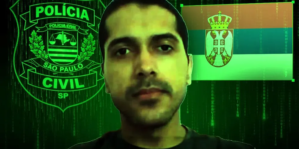 Patrick Brito, que vive na Sérvia e tenta evitar sua extradição para o Brasil, foi incluído na lista vermelha da Interpol.