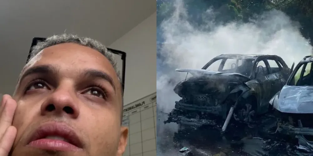 O influenciador também revelou que conheceu o cantor por meio do DJ Lucas Frota, uma das vítimas da tragédia