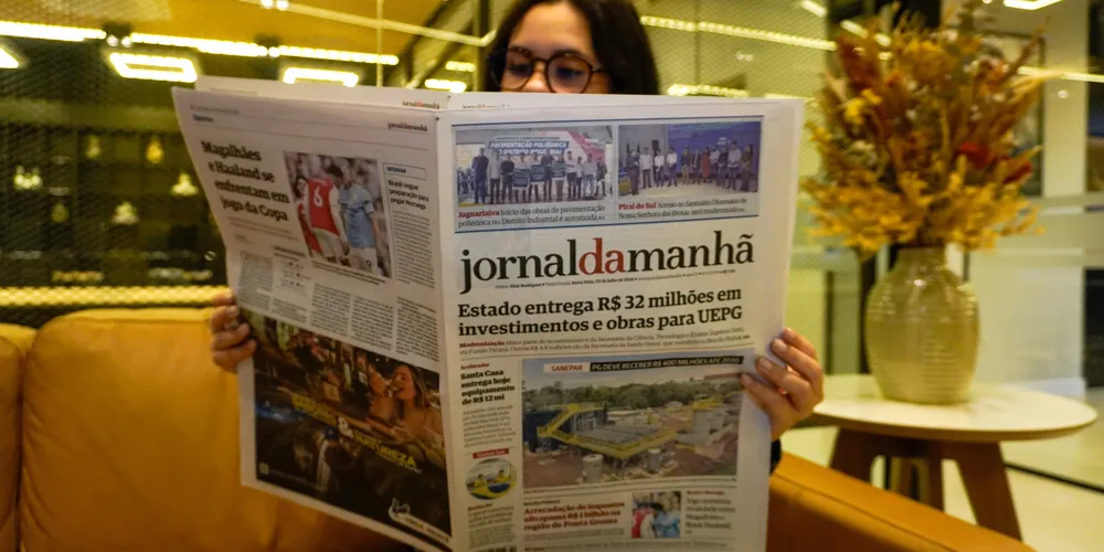 Único jornal diário em circulação nos Campos Gerais, o Jornal da Manhã (JM) chega ao seu 72º aniversário ampliando sua presença e relevância
