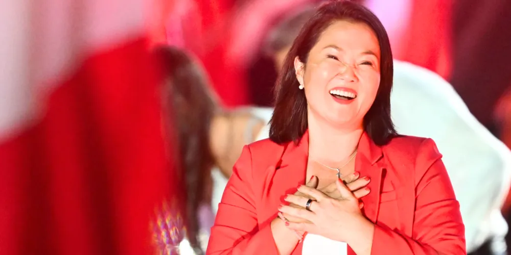 Keiko é filha do ex-ditador Alberto Fujimori