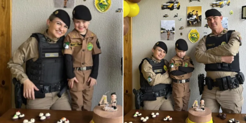 Menina realizou o sonho de conhecer a corporação