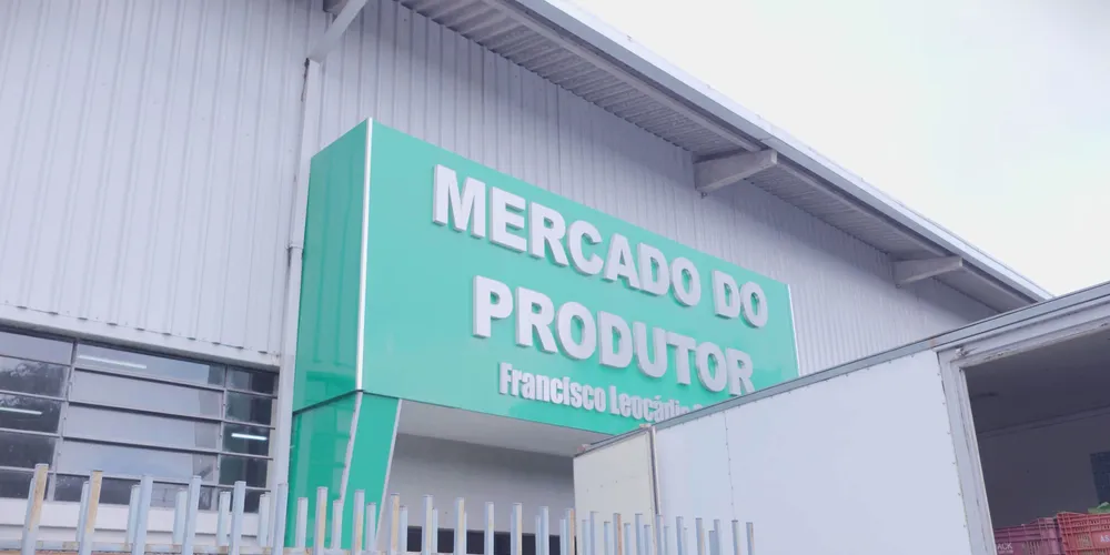 Mercado do Produtor Francisco Leocádio Canha, em Castro