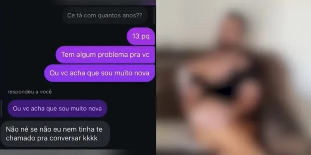 A mãe da adolescente assumiu as mensagens com o músico, e marcou encontro para flagrar o suspeito