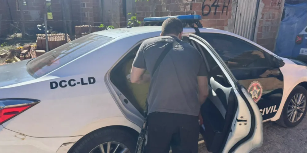 Suspeito foi localizado e mandado de prisão foi cumprido