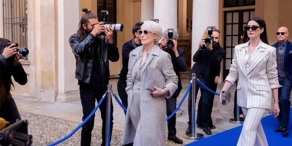 Meryl Streep e Anne Hathaway em "O Diabo Veste Prada 2"