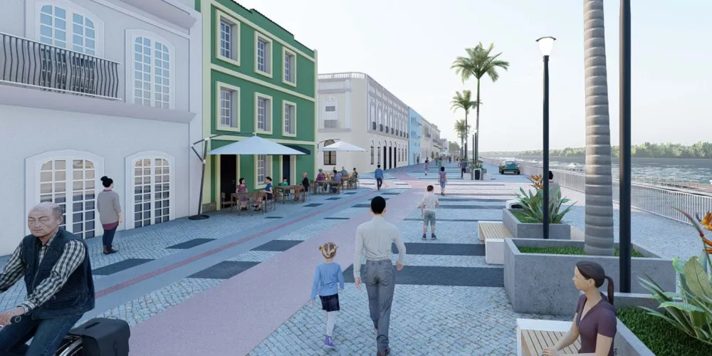 Projeto de revitalização da Orla Histórica de Paranaguá