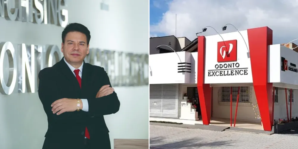 Empresário Oséias Gomes, dono do Odonto Excellence