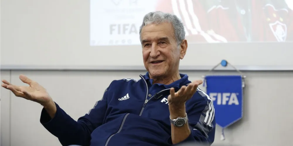 Parreira foi técnico do tetracampeonato da seleção brasileira, na Copa do Mundo de 1994