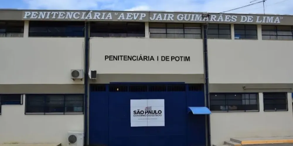 A Penitenciária I de Potim possui capacidade para 748 detentos, mas atualmente abriga 1.302 presos