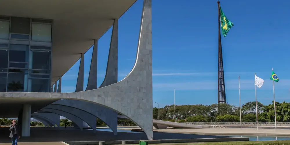 Palácio do Planalto, em Brasília (DF)