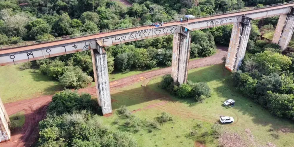 Ponte do Esqueleto, em Limeira, onde jovem de 21 anos morreu após fazer salto de rope jump sem corda