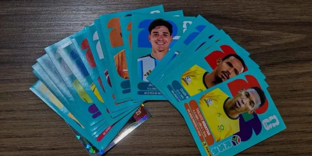 Figurinhas do álbum da Copa do Mundo 2026
