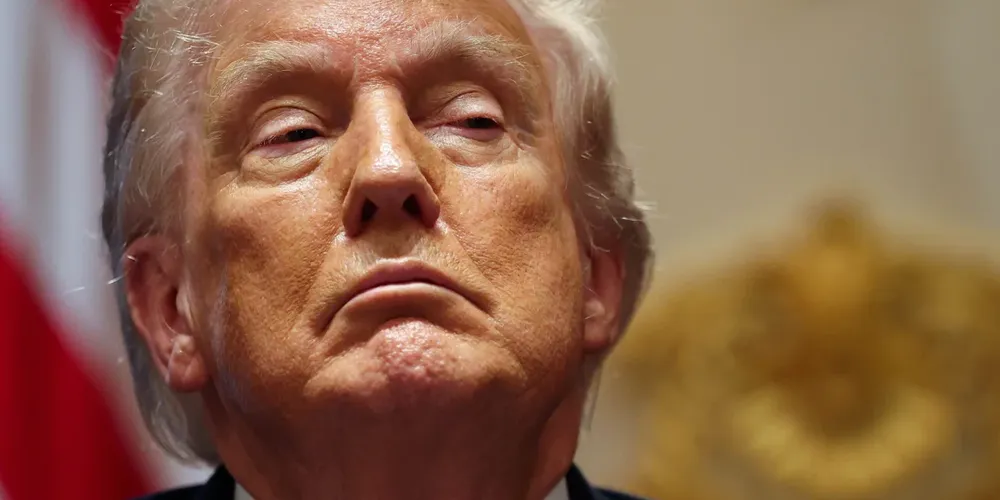 Trump, anunciou na noite desse sábado (1º), o cancelamento de um ataque planejado contra o Irã