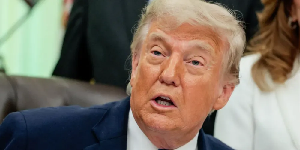 O presidente dos EUA, Donald Trump