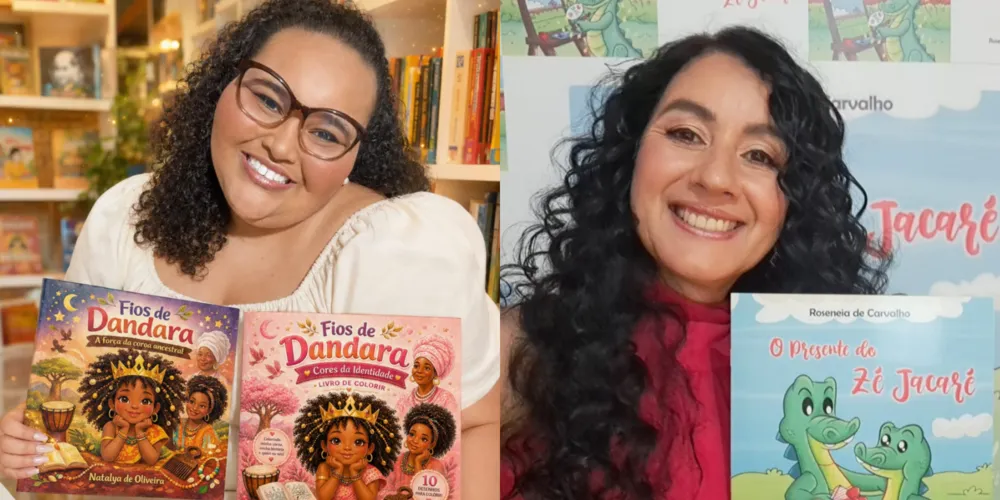 As duas encontraram na convivência com as crianças a inspiração para criar histórias