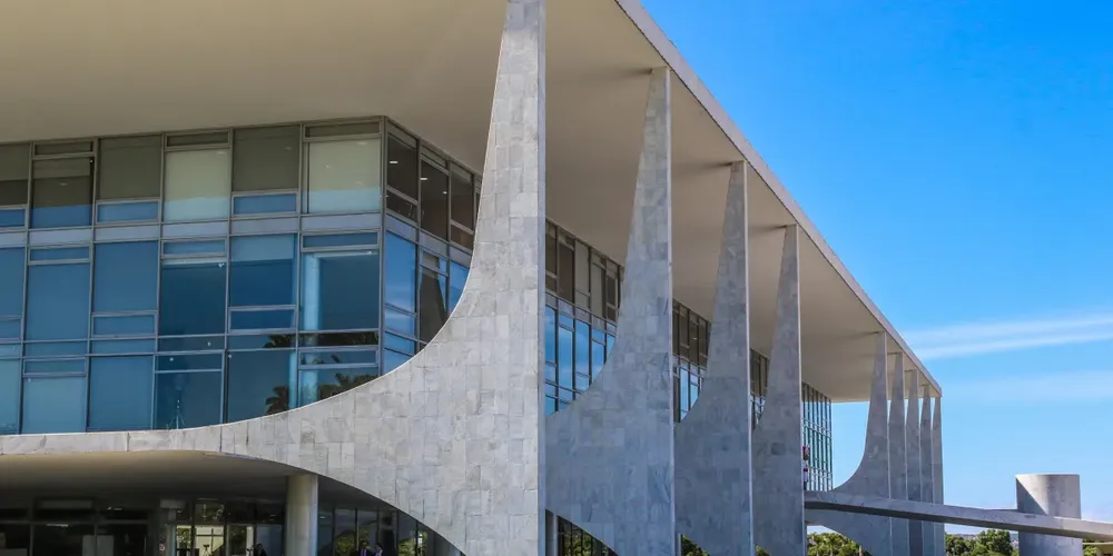 Fachada do Palácio do Planalto em Brasília
