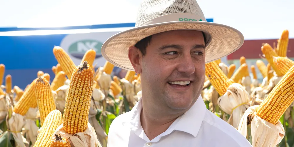 O governador do Paraná, Ratinho Junior (PSD)