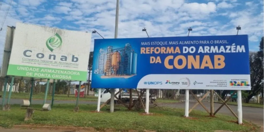 Evento de entrega será realizado hoje na Unidade Armazenadora da Conab, em Ponta Grossa