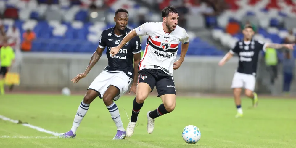 Confronto entre Remo e São Paulo, válido pela 18ª rodada do Brasileirão