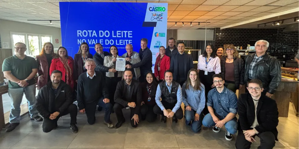 O projeto é o primeiro de abrangência regional voltado ao território do leite no Paraná