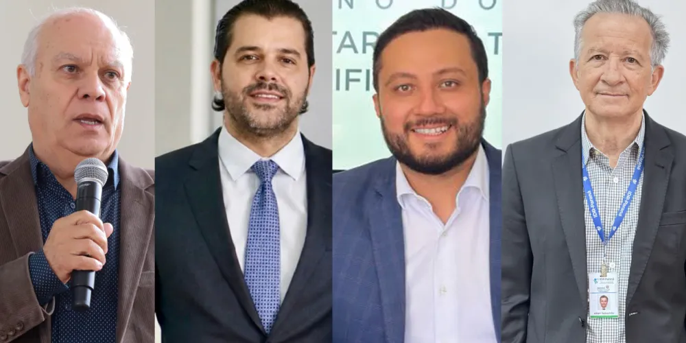 Natalino Avance de Souza, Felipe Flessak, Willian Porfirio Ribeiro e Altair Dorigo.