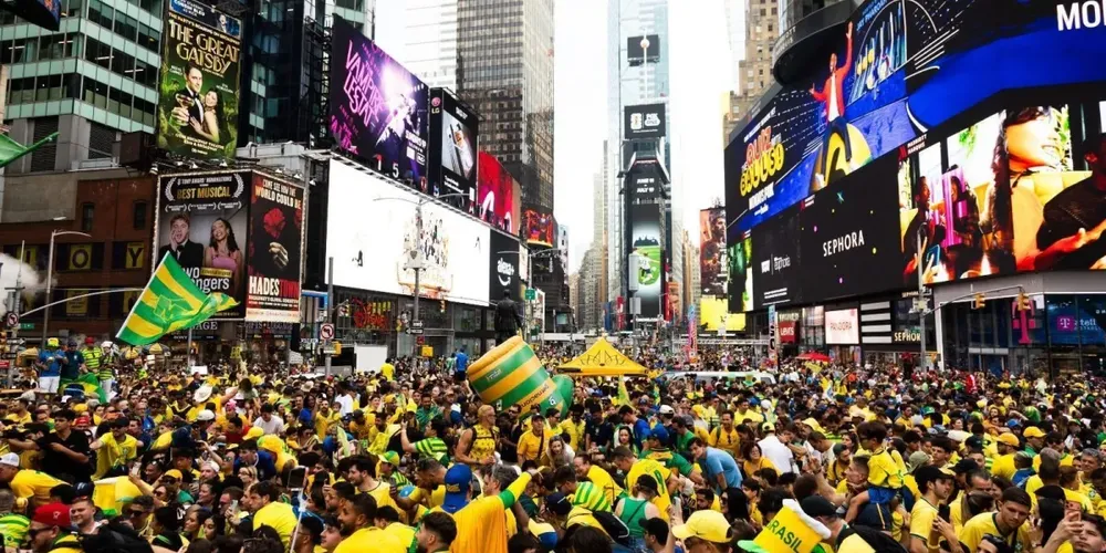 O evento foi organizado pelo Movimento Verde Amarelo (MVA)