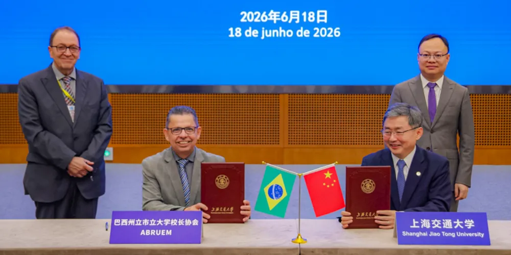 Instituições chegaram no dia 14 de junho na China