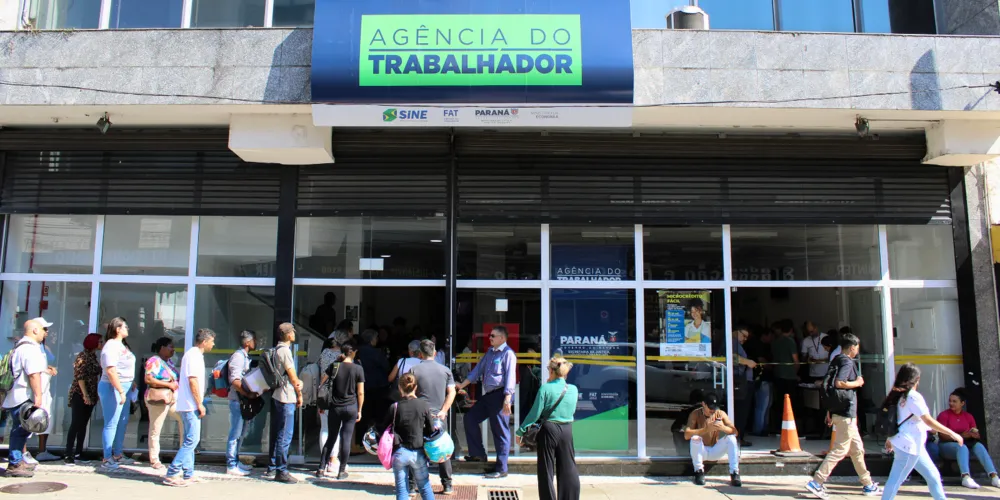 Agência do Trabalhador de Ponta Grossa fica localizada na Rua Dr. Colares, 394