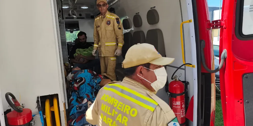 A situação teve início por volta das 11h50