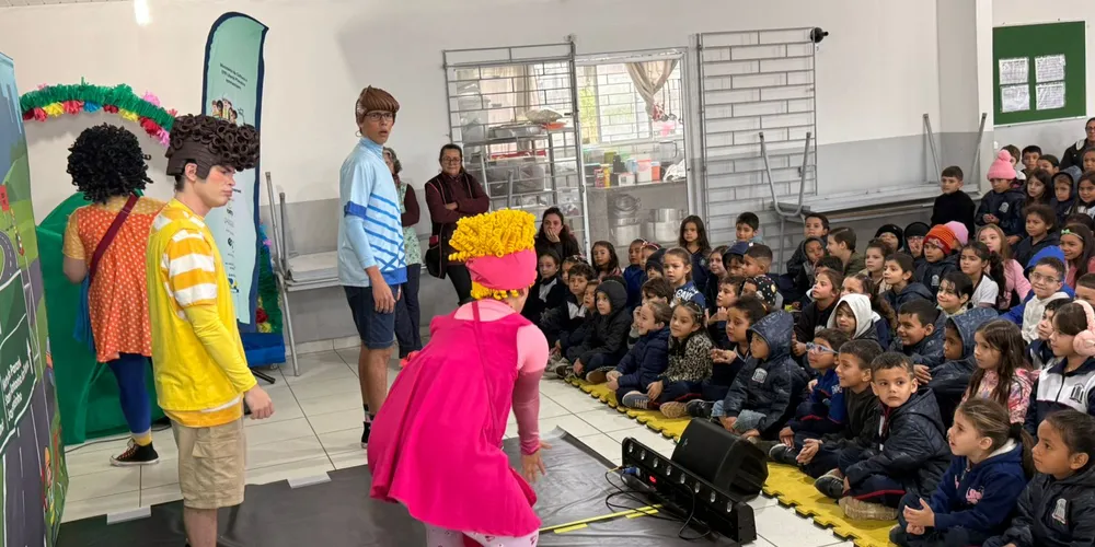 Em Ponta Grossa, a apresentação ocorre nesta sexta-feira (26) na Escola Otacília Hasselmann de Oliveira