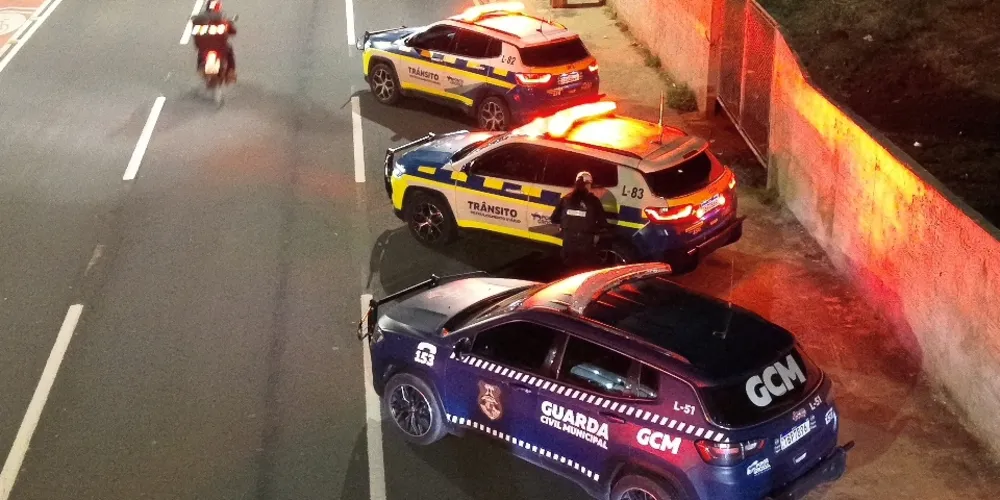 Operação da Guarda Civil Municipal e da Superintendência de Trânsito