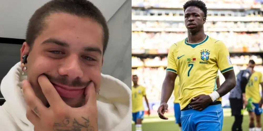 Zé Felipe dispara contra Vini Jr. depois da derrota do Brasil